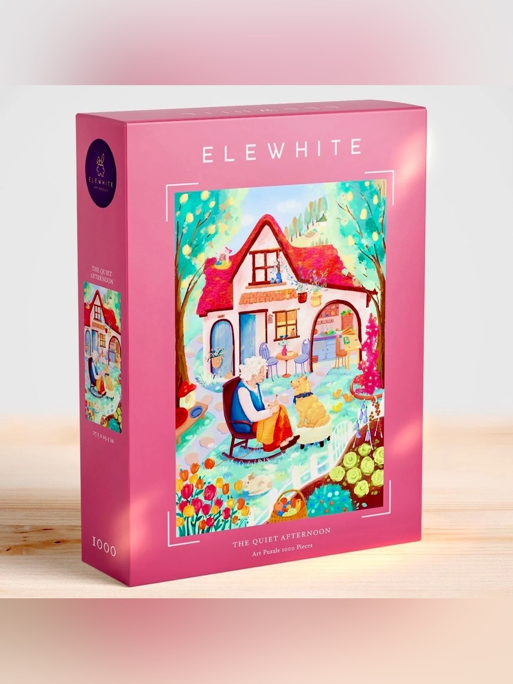 ELEWHITE The Quiet Afternoon 1000-Piece Puzzle
